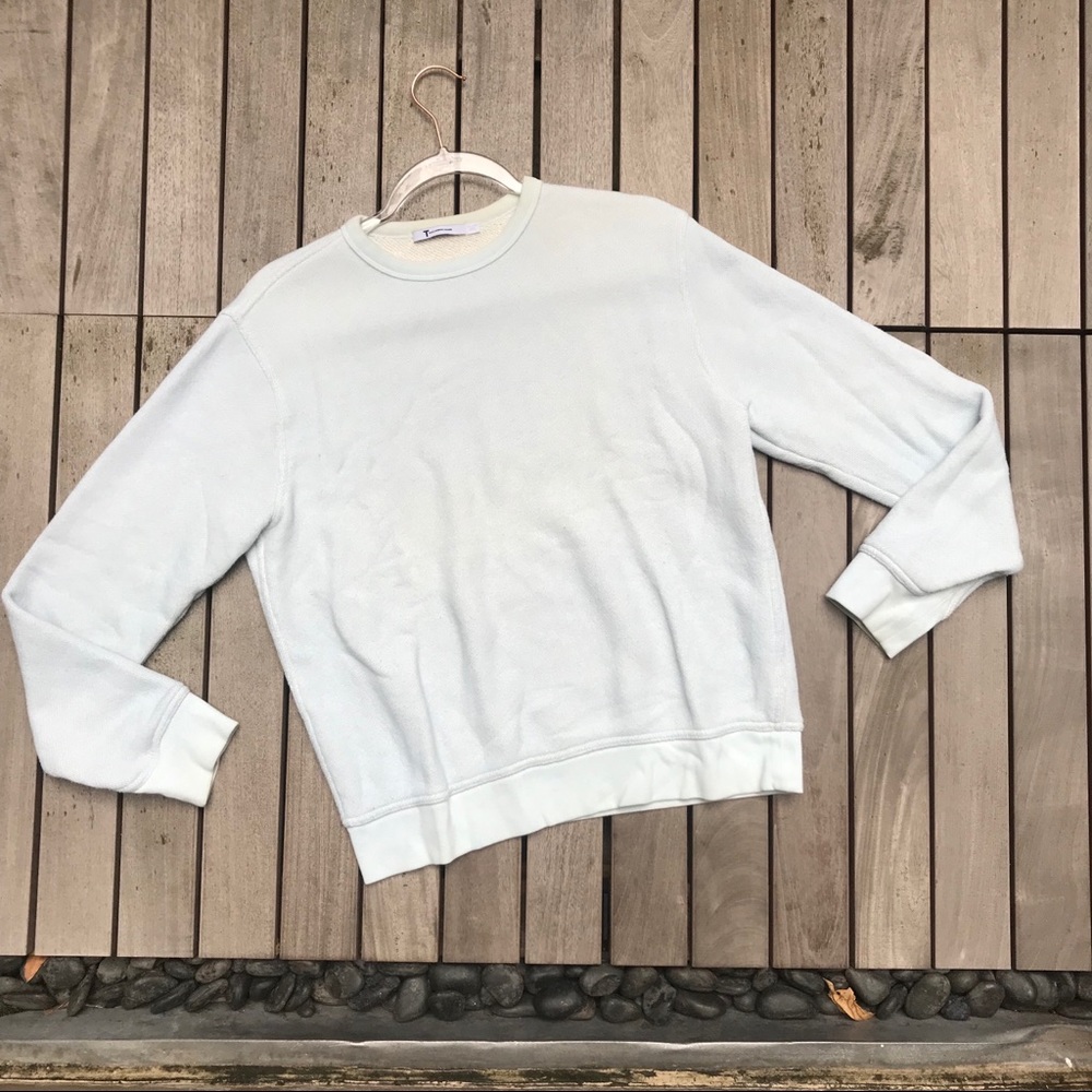 Alexander Wang Baby Blue Crew Neck Sweater View 2